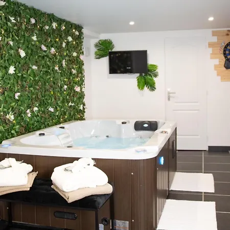 Prázdninový dům Muraille Du Chateau Avec Jacuzzi Nemours